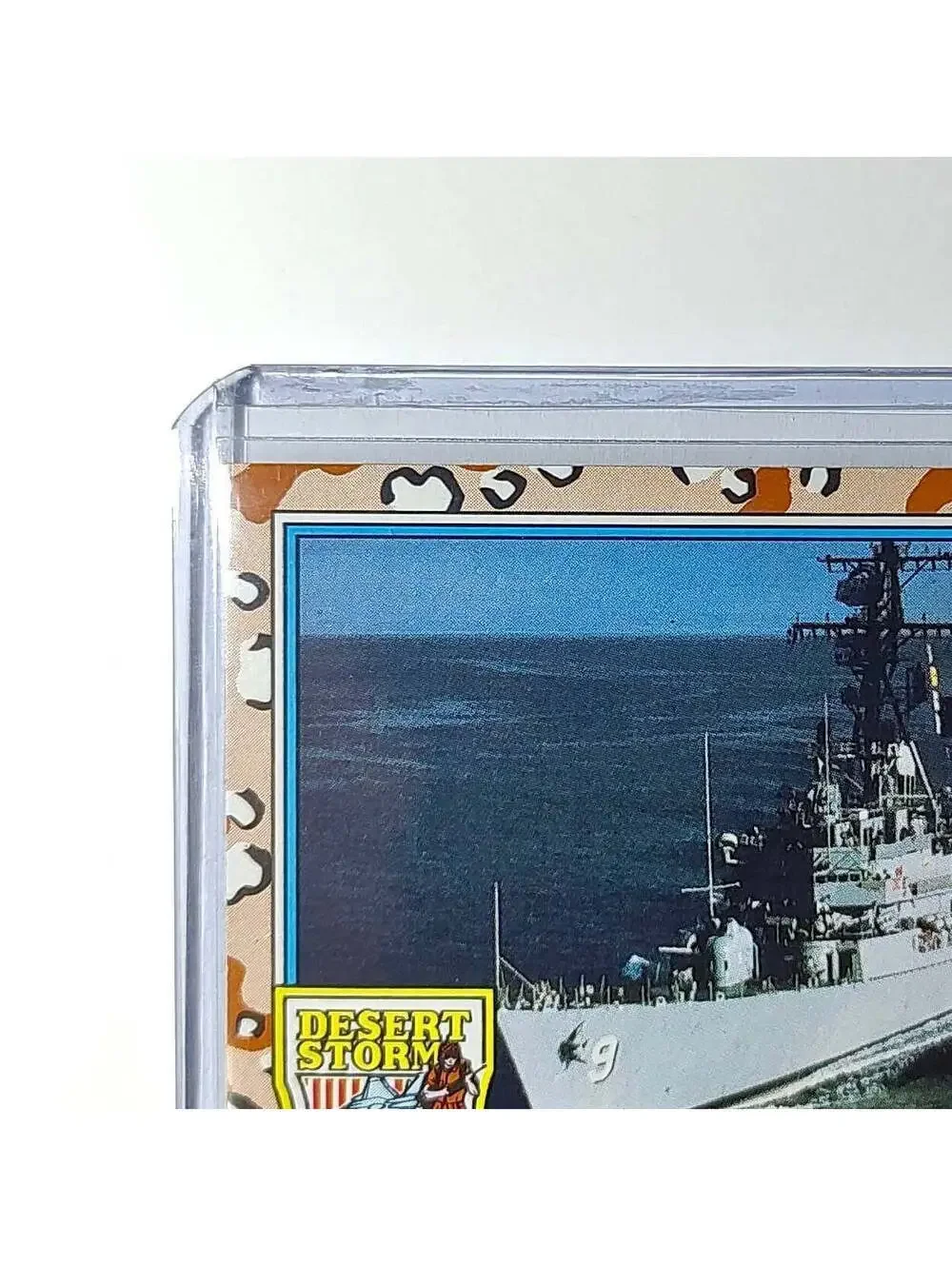 USS Long Beach 1991 Topps Desert Storm #121 Card